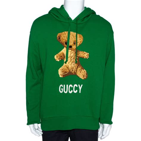 replica gucci teddy bear sweater|real gucci hoodie.